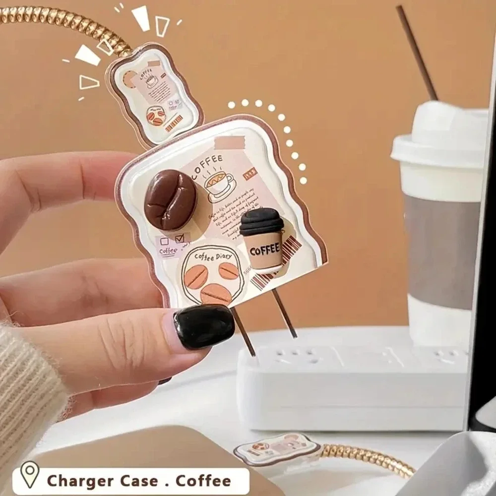 Morning Coffee iPhone CHarger Protector P77